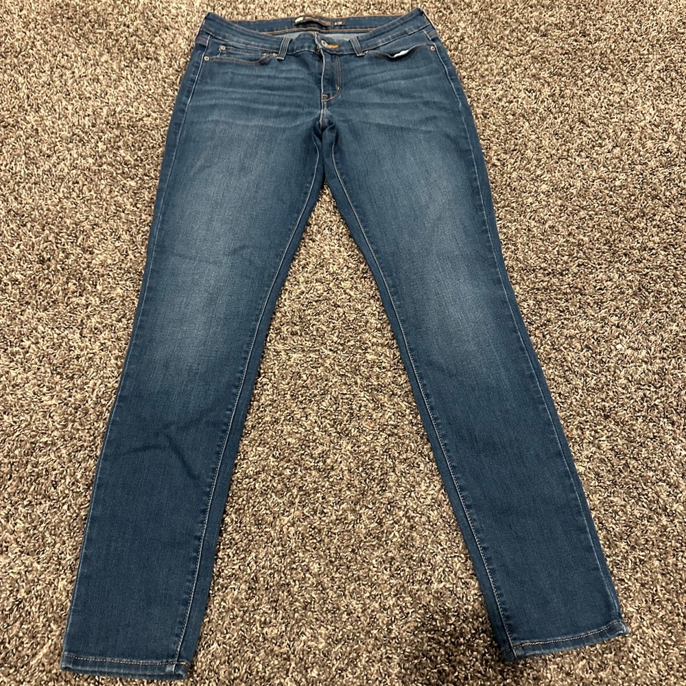 Levi's Women's Skinny Jeans in Deep Blue